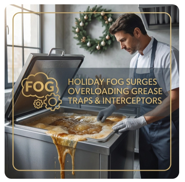 Holiday FOG Surges Overloading Grease Traps & Interceptors